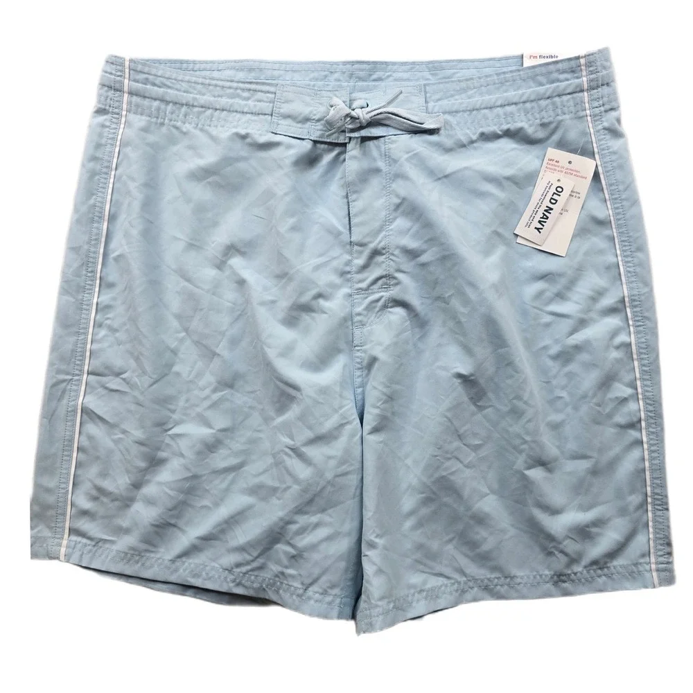 Old‎ Navy Board Shorts Mens 36 Light Blue 6